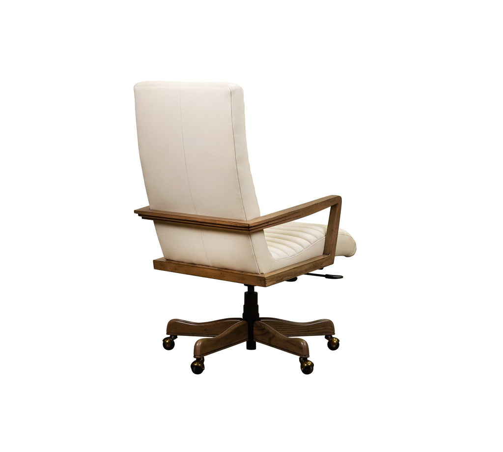 Olivia & Quinn Kenan Executive Swivel Chair in Ashland Pearl