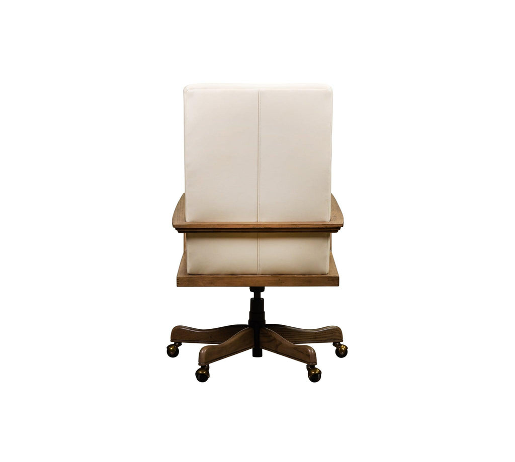 Olivia & Quinn Kenan Executive Swivel Chair in Ashland Pearl