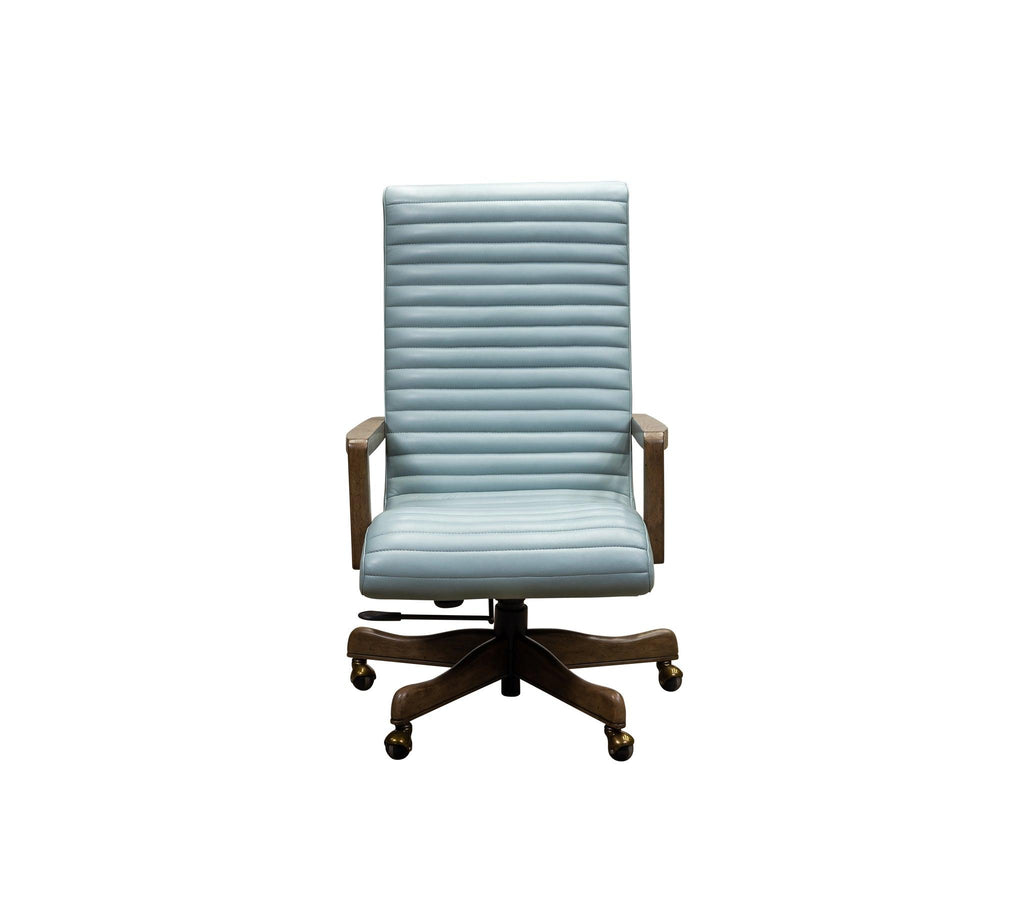 Olivia & Quinn Kenan Executive Swivel Chair in Murphy Sky