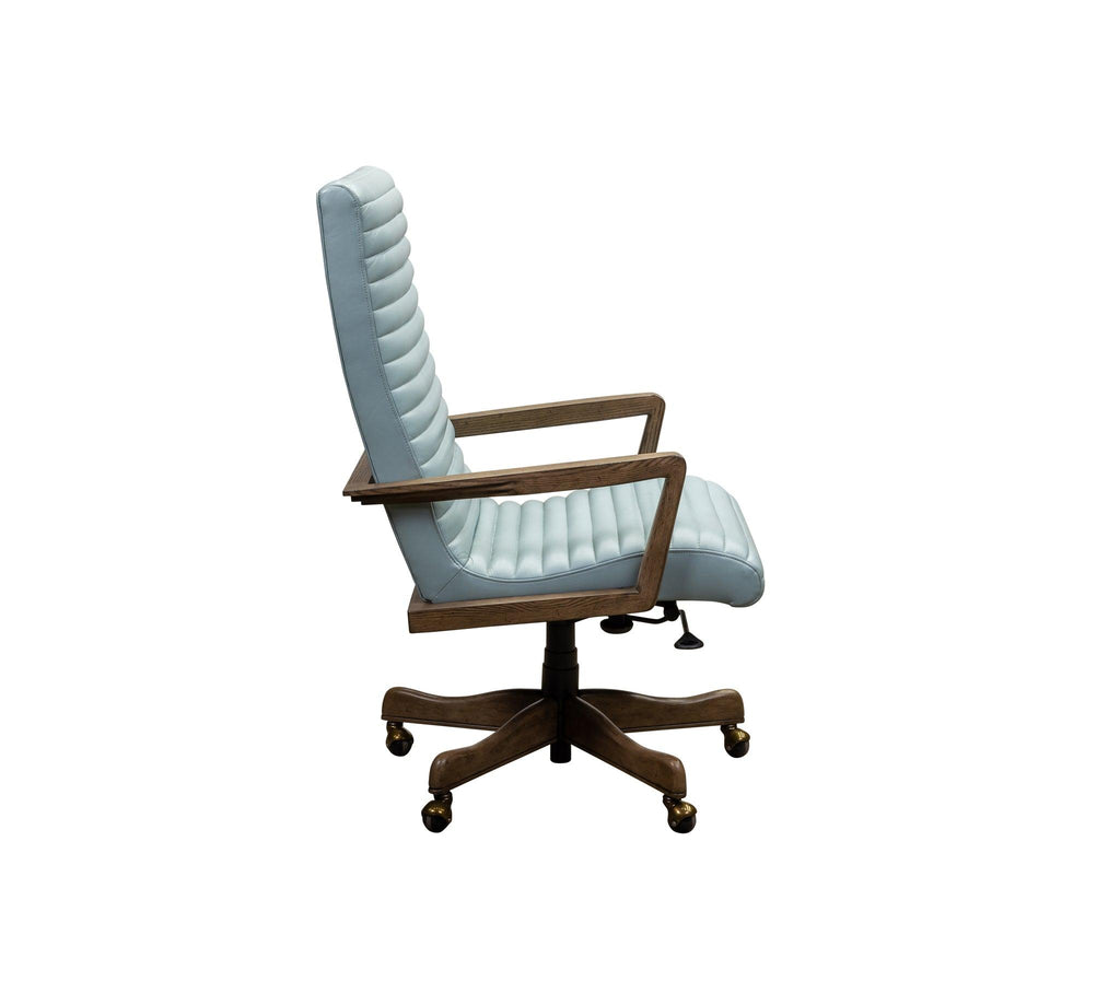 Olivia & Quinn Kenan Executive Swivel Chair in Murphy Sky