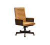 Olivia & Quinn Montauk Executive Swivel Chair In Murray Camel