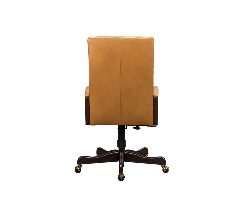 Olivia & Quinn Montauk Executive Swivel Chair in Murray Camel