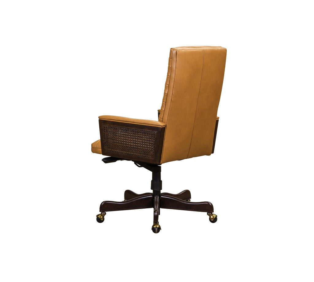 Olivia & Quinn Montauk Executive Swivel Chair in Murray Camel