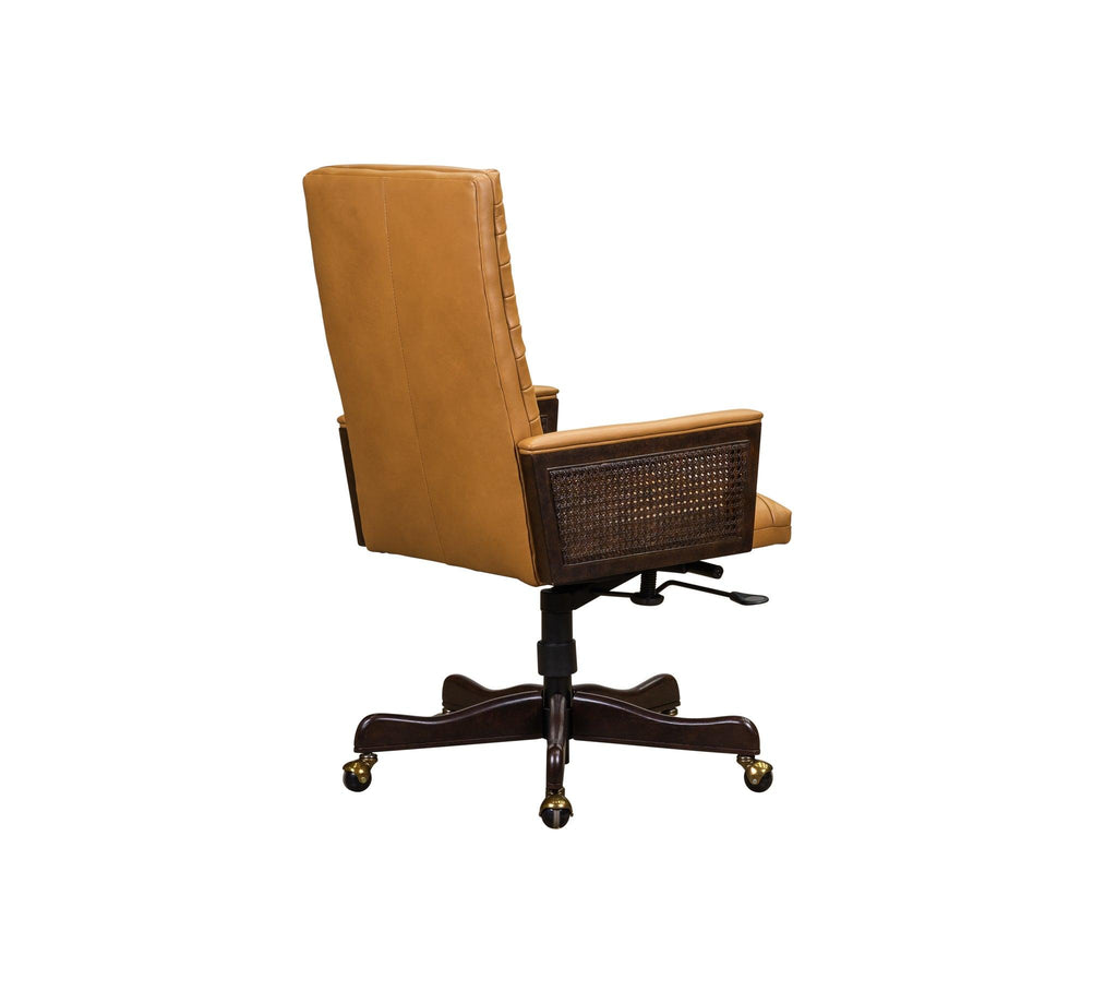 Olivia & Quinn Montauk Executive Swivel Chair in Murray Camel