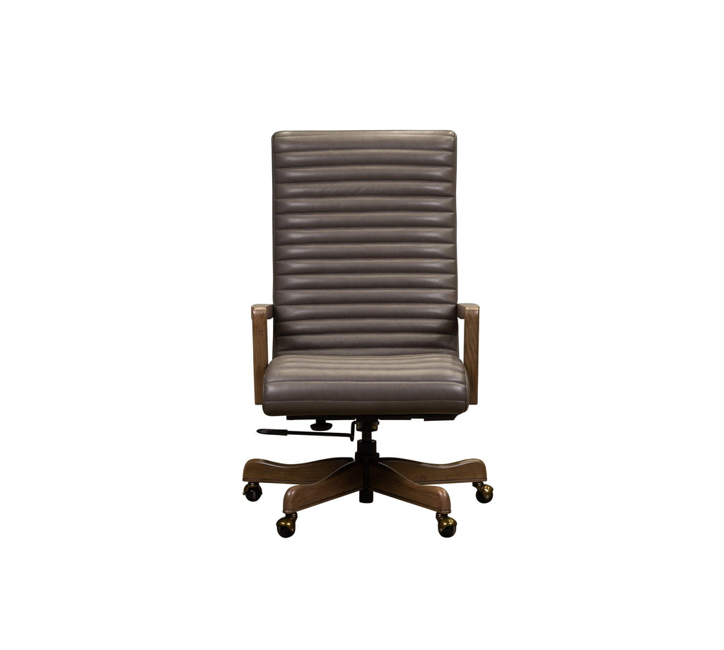 Olivia & Quinn Kenan Executive Swivel Chair in Winsome Fudge