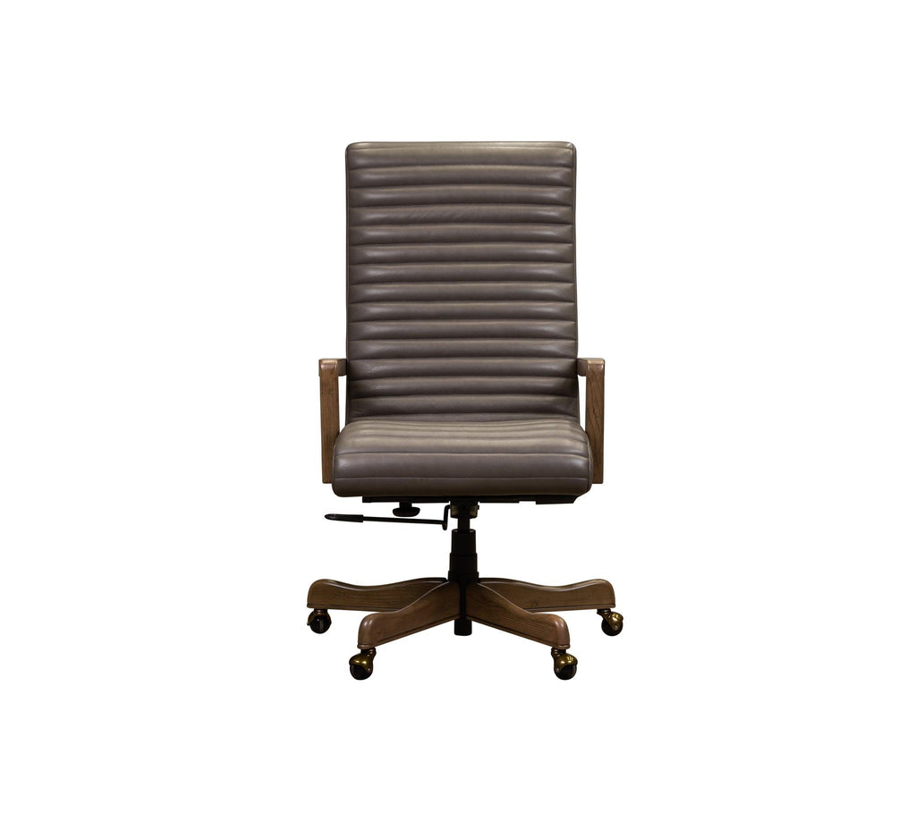 Olivia & Quinn Kenan Executive Swivel Chair in Winsome Fudge