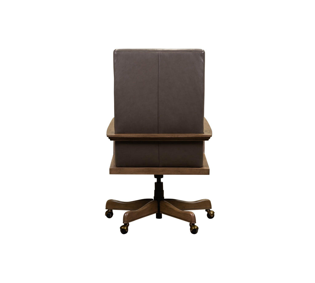 Olivia & Quinn Kenan Executive Swivel Chair in Winsome Fudge