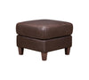 Olivia & Quinn Palermo Ottoman In Junea Mahogany