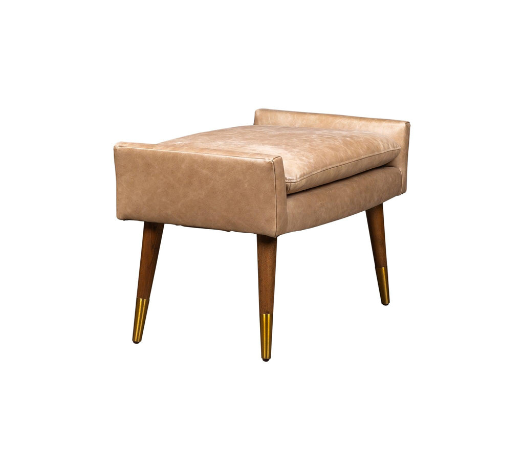 Olivia & Quinn Judy Ottoman in Collins Celadon