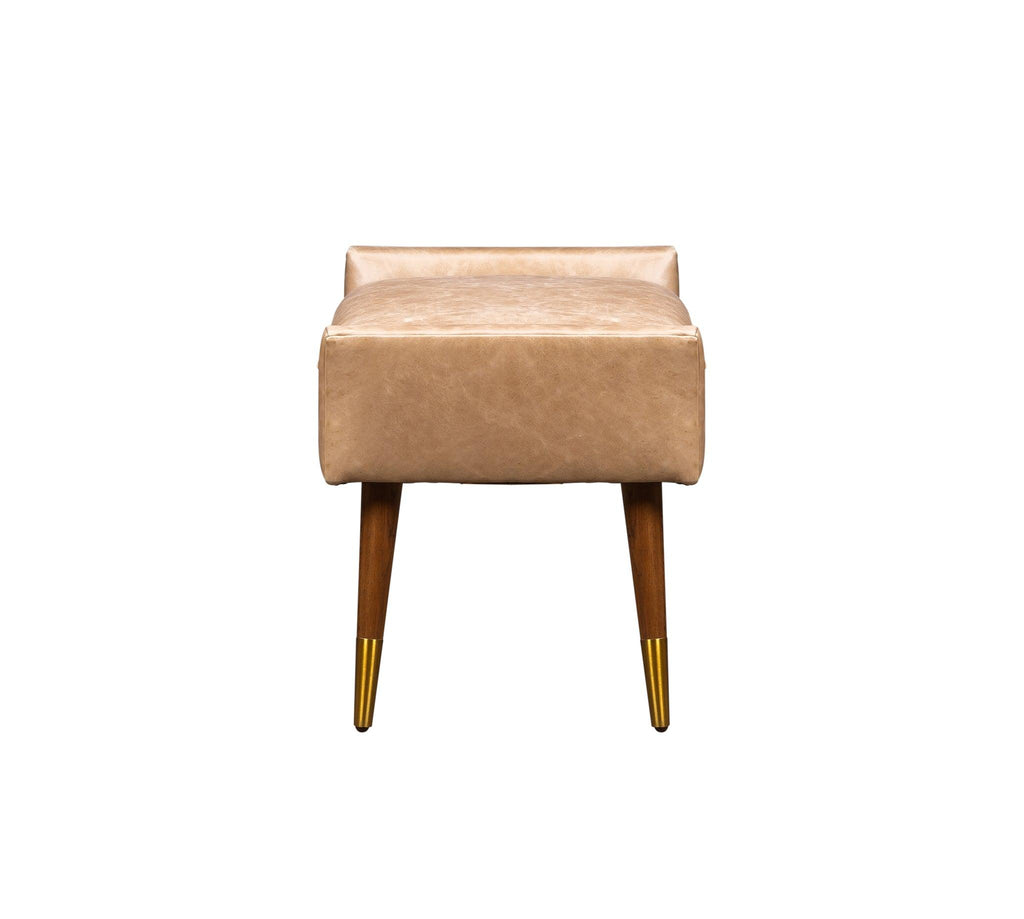 Olivia & Quinn Judy Ottoman in Collins Celadon