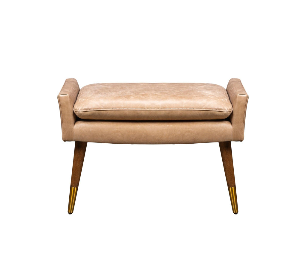 Olivia & Quinn Judy Ottoman in Collins Celadon