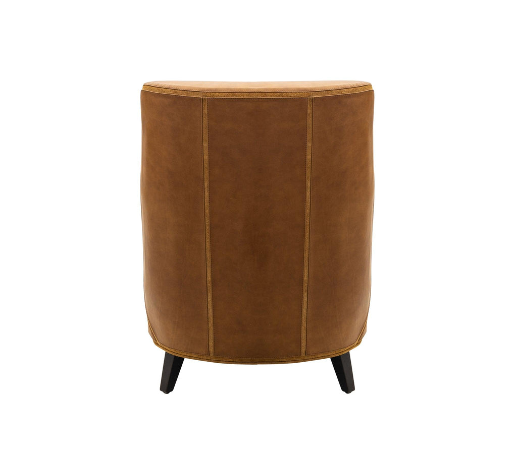 Olivia & Quinn Puzzle Chair in Saddlebag Ale