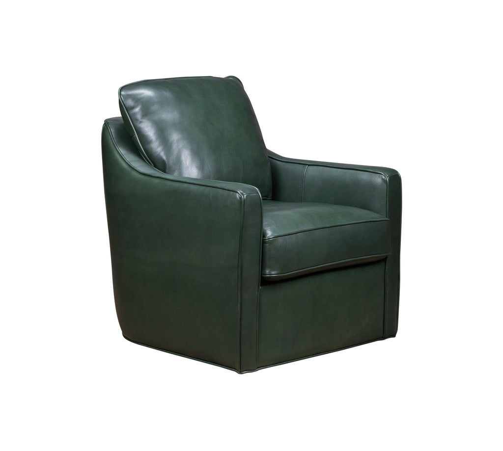 Olivia & Quinn Pure Swivel Chair in Athena Evergreen