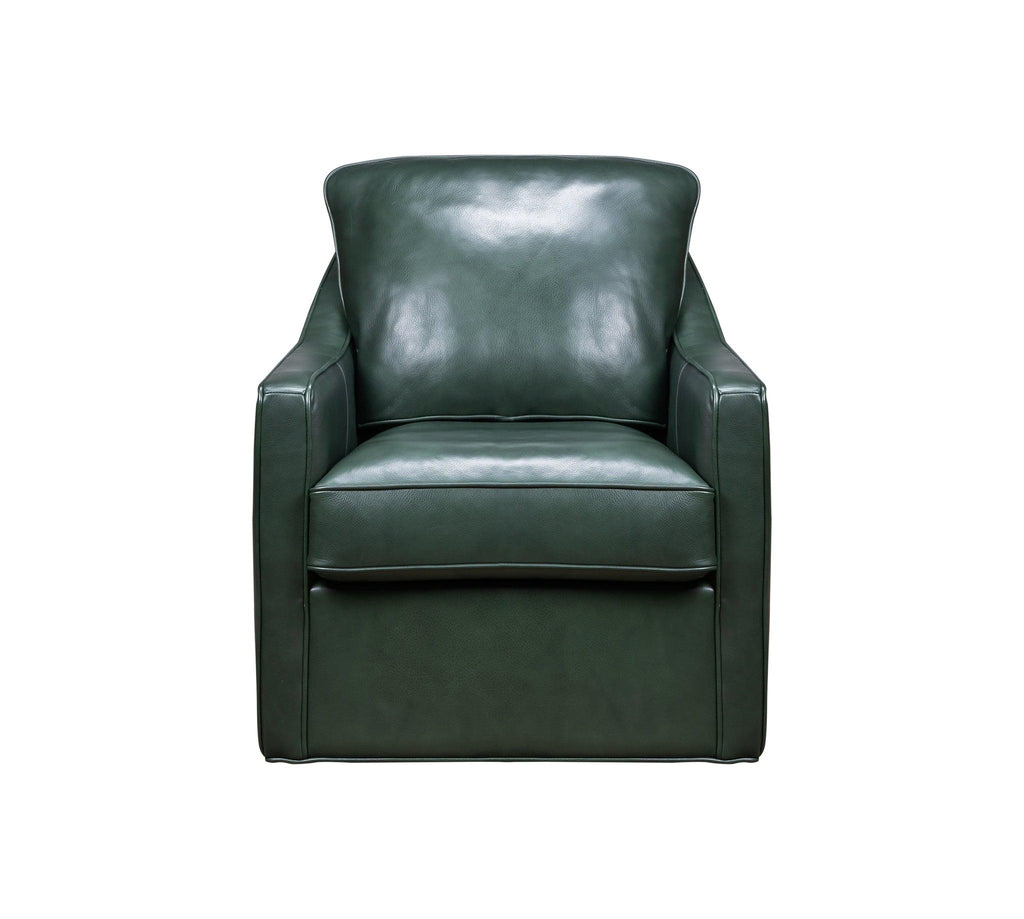 Olivia & Quinn Pure Swivel Chair in Athena Evergreen