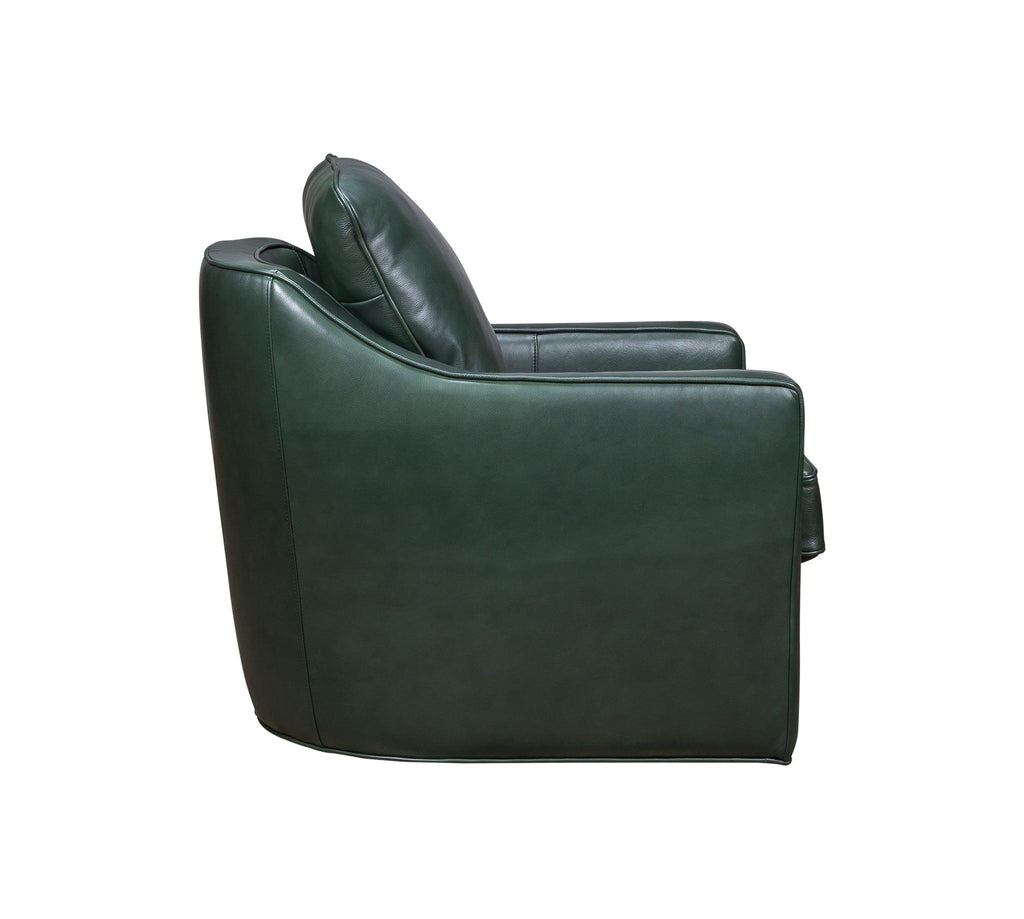 Olivia & Quinn Pure Swivel Chair in Athena Evergreen