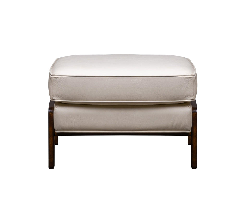 Olivia & Quinn Anastasia Ottoman in Elate Lily