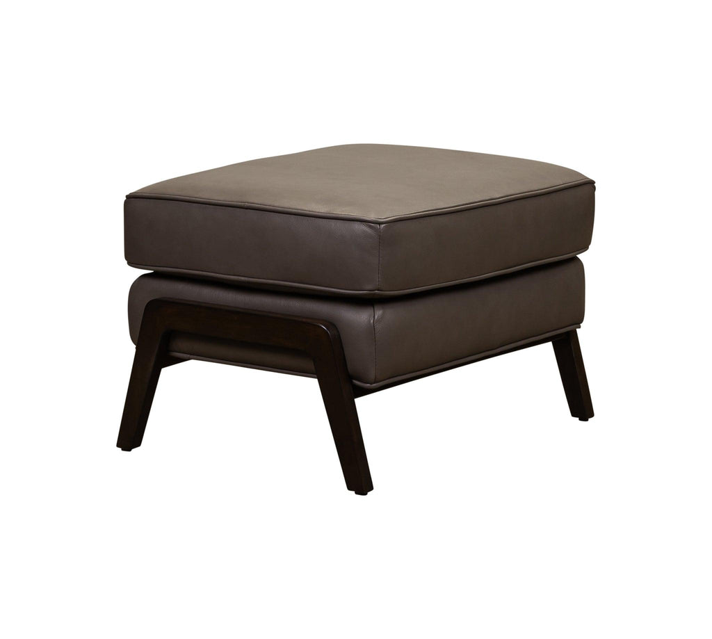 Olivia & Quinn Anastasia Ottoman in Winsome Fudge