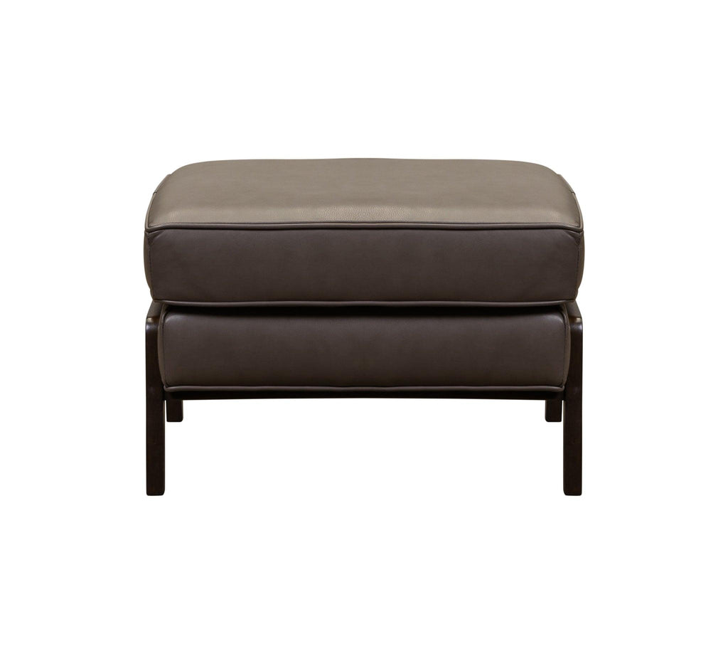 Olivia & Quinn Anastasia Ottoman in Winsome Fudge