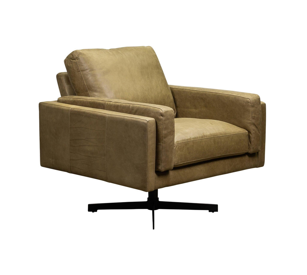 Olivia & Quinn Spencer Swivel Chair in Kudos Seagrass