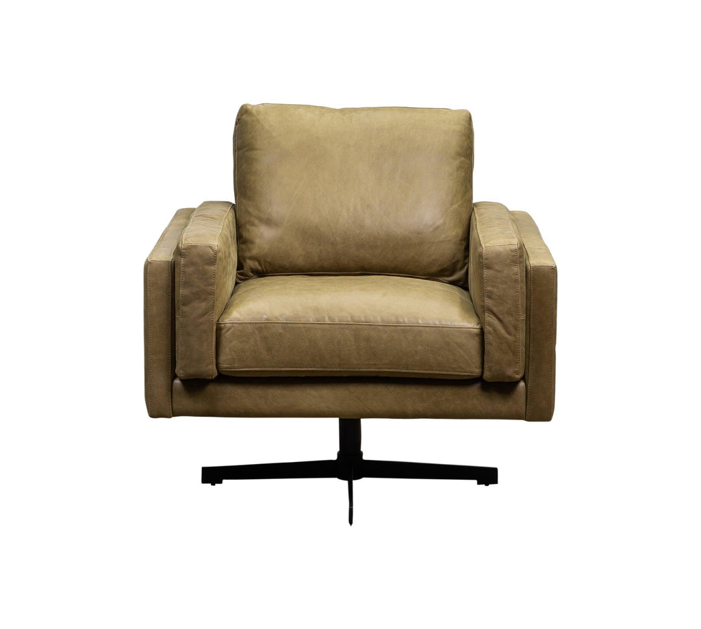 Olivia & Quinn Spencer Swivel Chair in Kudos Seagrass