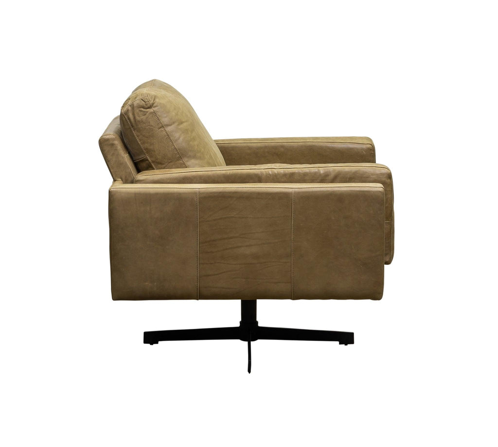 Olivia & Quinn Spencer Swivel Chair in Kudos Seagrass