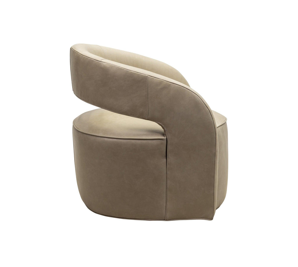 Olivia & Quinn Carmel Swivel Chair in Kudos Khaki