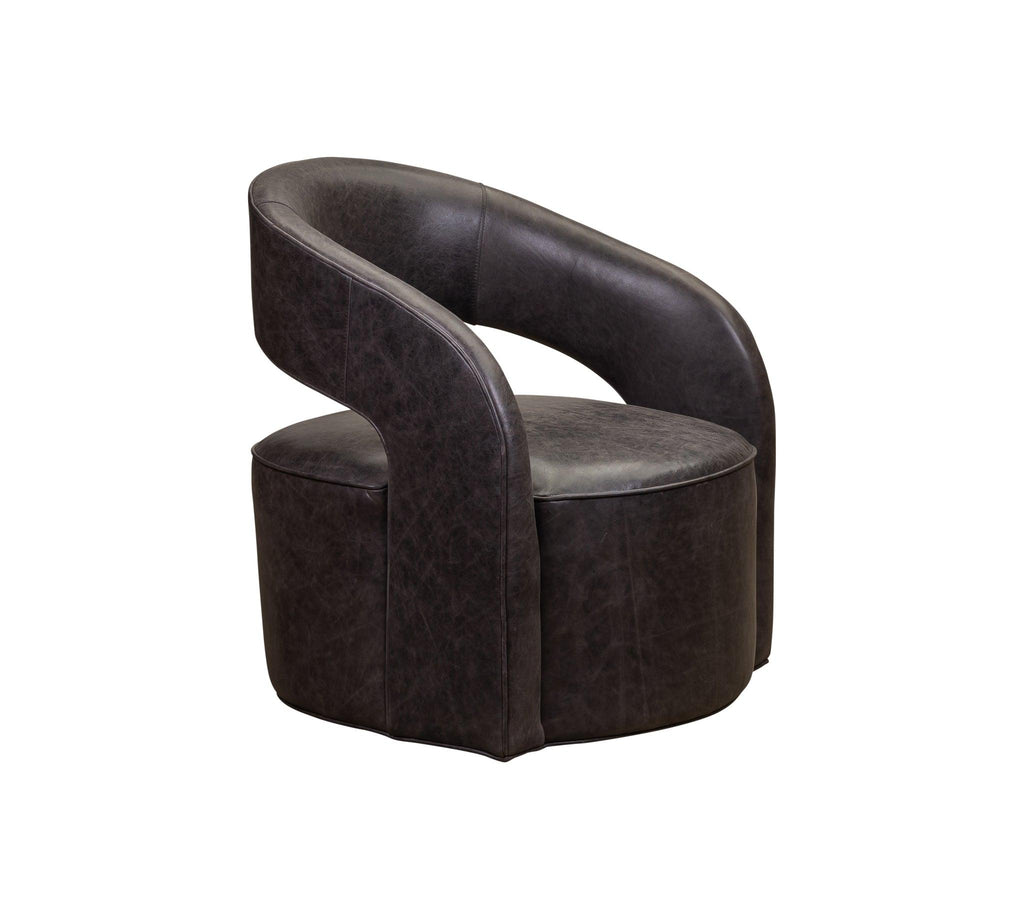 Olivia & Quinn Carmel Swivel Chair in Ten Gallon Hat Mix