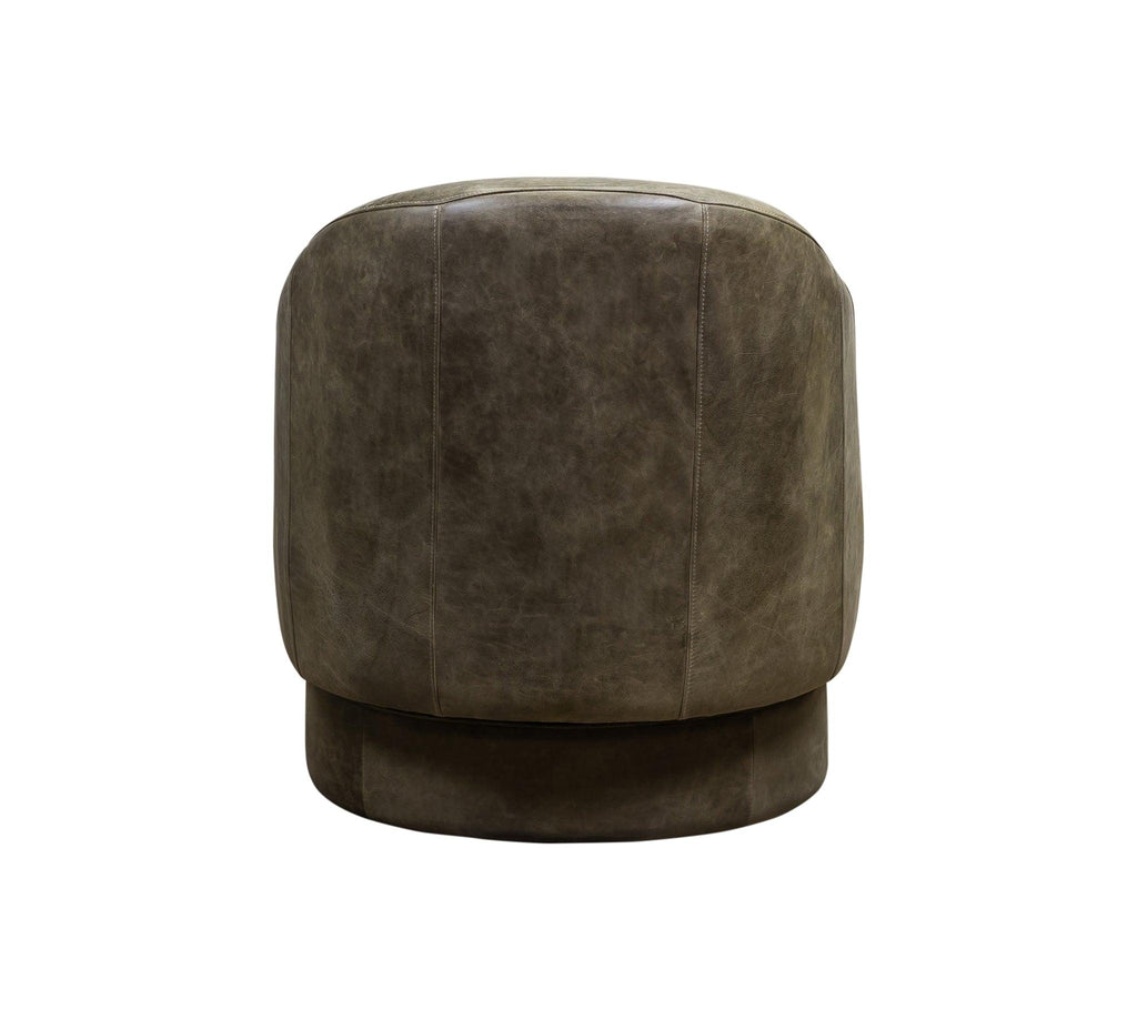 Olivia & Quinn Hoboken Swivel Chair in Ten Gallon Hat Pine