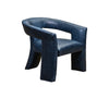 Olivia & Quinn Gramercy Chair In Kardi Sapphire