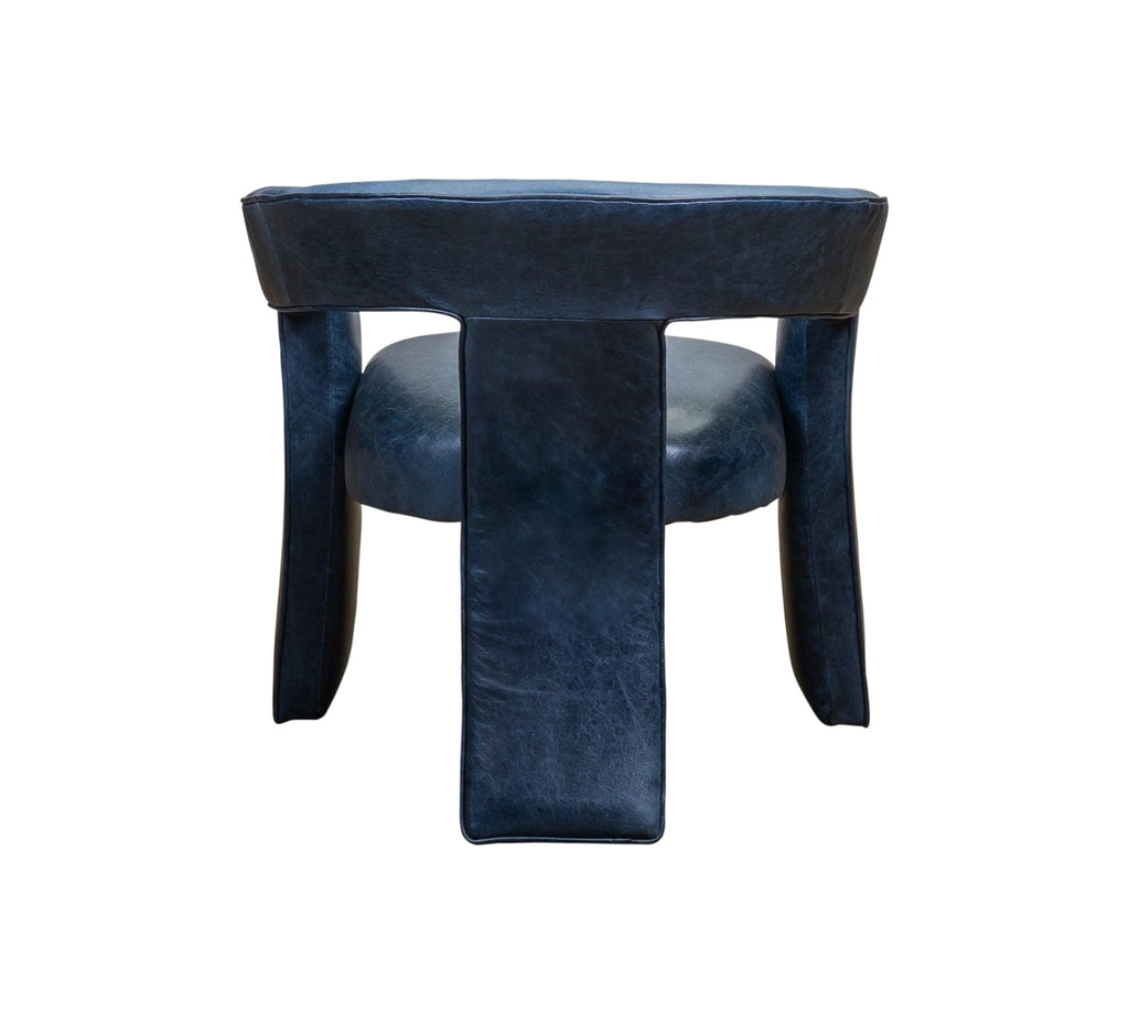 Olivia & Quinn Gramercy Chair in Kardi Sapphire