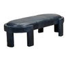 Olivia & Quinn Gramercy Bench Ottoman In Kardi Sapphire