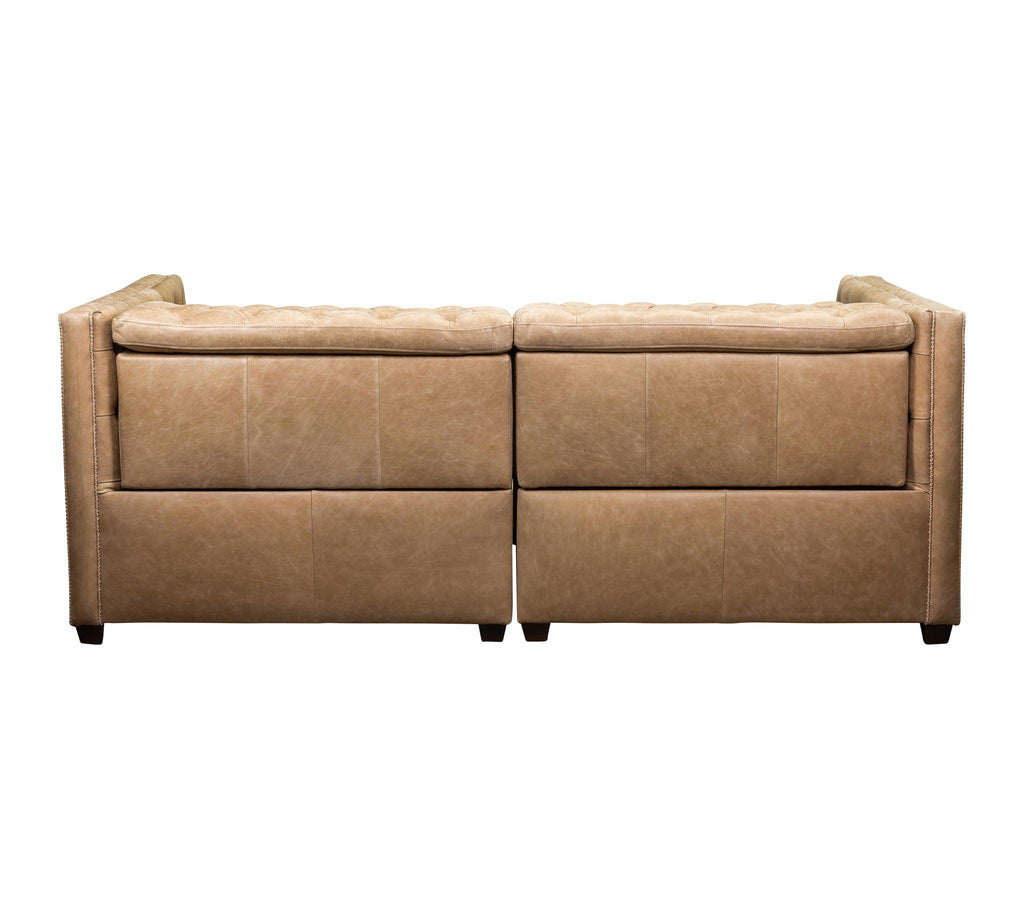 Olivia & Quinn Zen Power Sofa in Collins Celadon