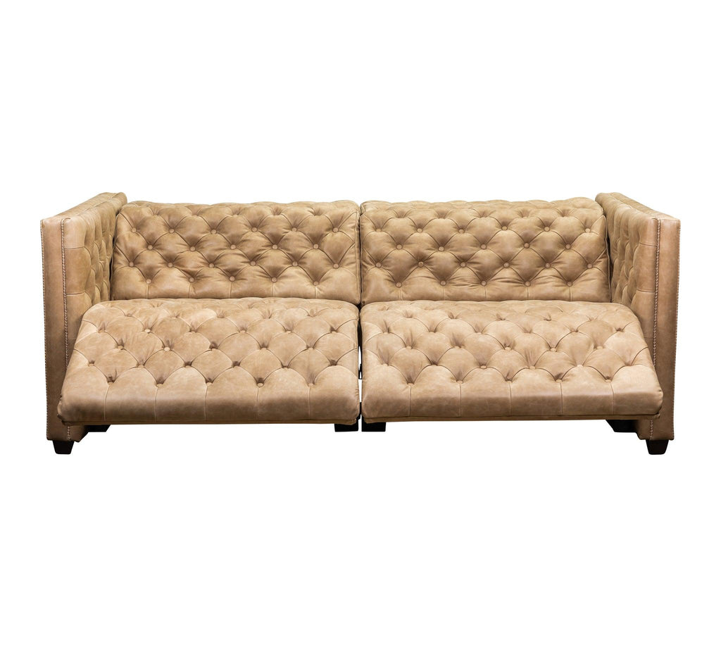 Olivia & Quinn Zen Power Sofa in Collins Celadon