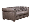 Olivia & Quinn Bridgeport Sleep Loveseat In Jersey Slate