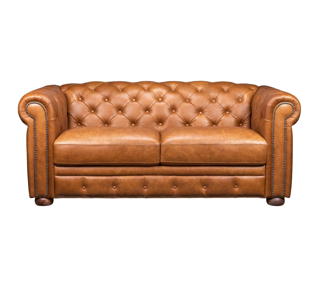 Olivia & Quinn Bridgeport Loveseat in Jersey Russet