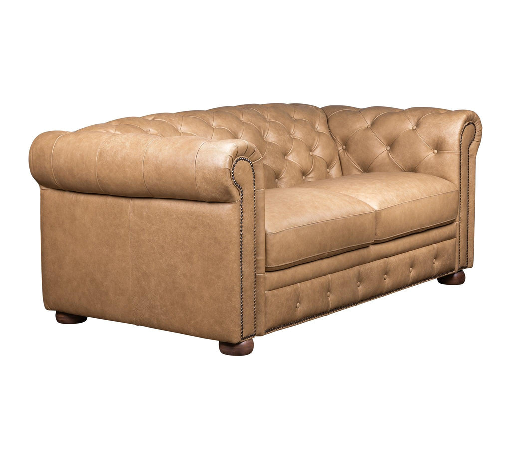 Olivia & Quinn Bridgeport Loveseat in Jersey Fawn