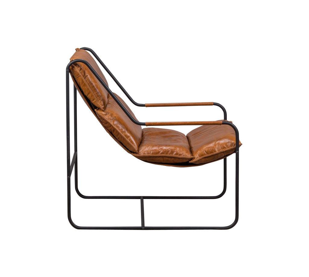 Olivia & Quinn Fria Chair in Yukon Saddle