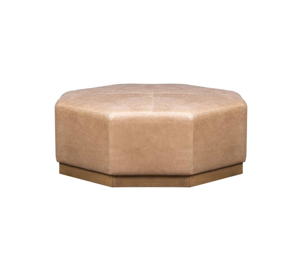 Olivia & Quinn Mingle Ottoman in Collins Celadon