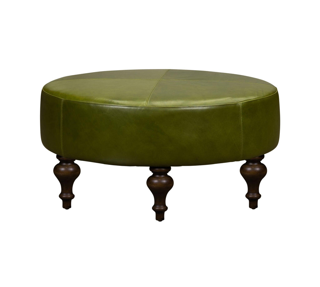 Olivia & Quinn Marcoux Ottoman in Pippa Peridot