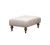 Olivia & Quinn Marcoux  Ottoman In Orville Porcelain W/ Never Fear Protection