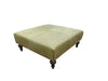 Olivia & Quinn Marcoux  Ottoman In Kudos Seagrass