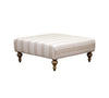 Olivia & Quinn Marcoux  Ottoman In Spooner Oat W/ Livesmart Protection