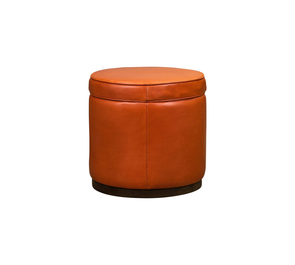 Olivia & Quinn Leg Up  Swivel Ottoman in Pippa Papaya