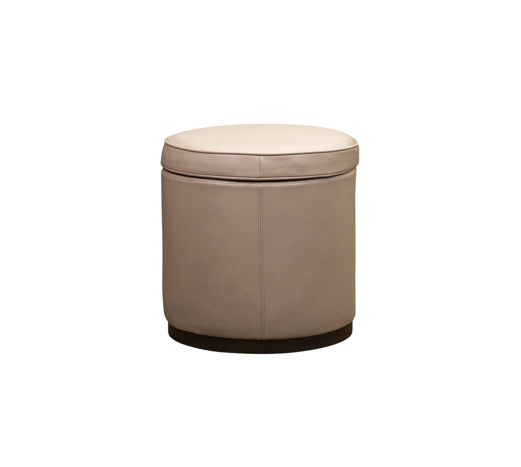 Olivia & Quinn Leg Up  Swivel Ottoman in Morgan Flax