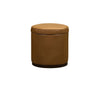 Olivia & Quinn Leg Up  Swivel Ottoman In Morgan Caramel