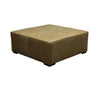 Olivia & Quinn Cocktail Hour  Ottoman In Kudos Seagrass