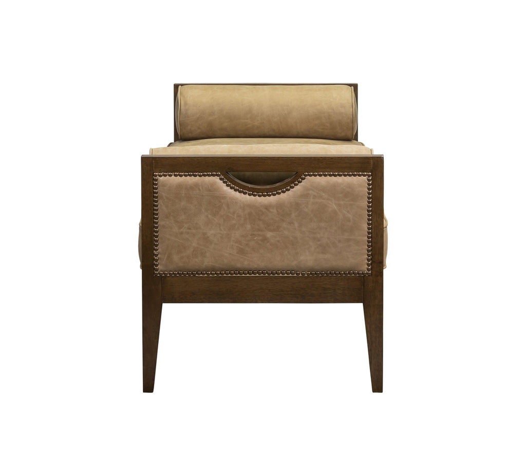 Olivia & Quinn Beacon Hill Bench in Collins Celadon