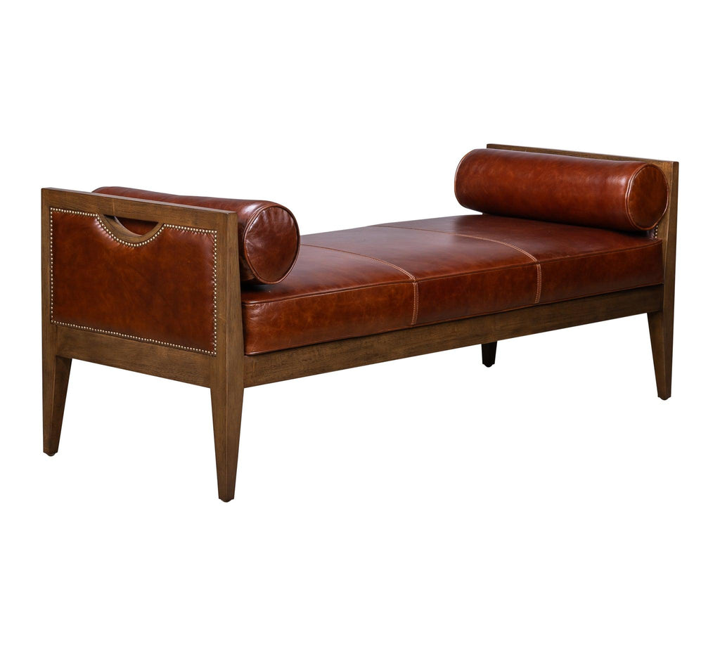 Olivia & Quinn Beacon Hill Bench in Linden Chocolate