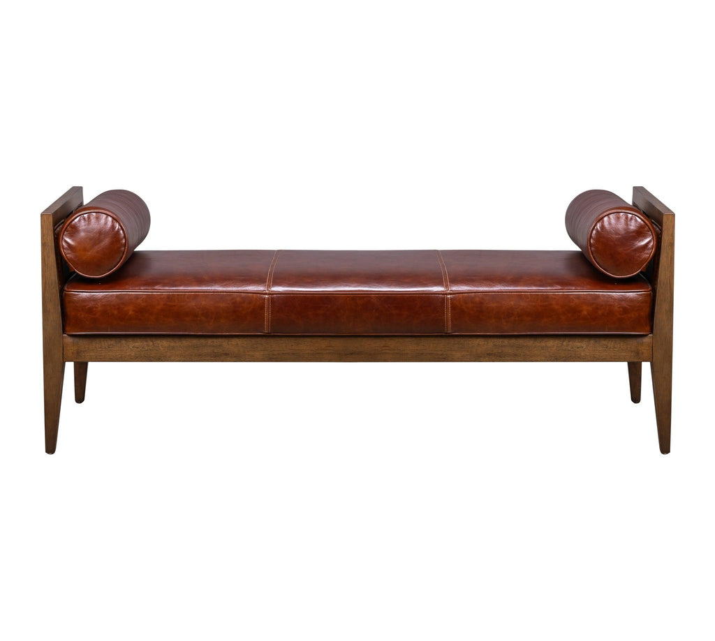 Olivia & Quinn Beacon Hill Bench in Linden Chocolate