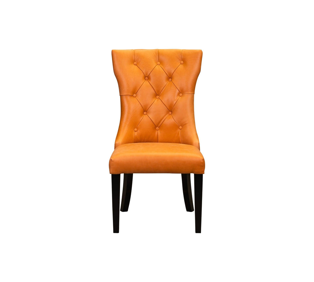 Olivia & Quinn Reid Dining Chair in Anniston Tangerine